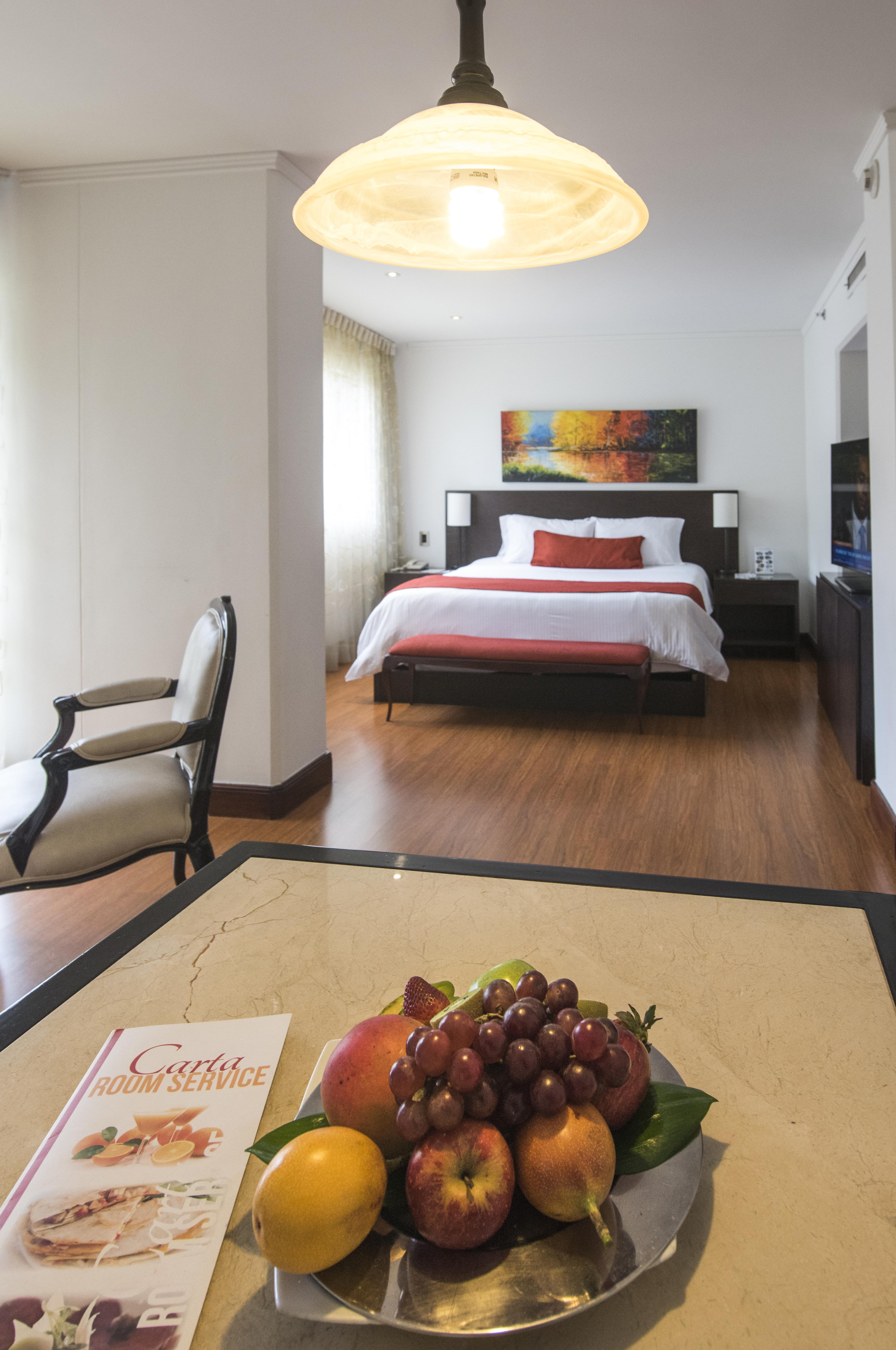 Hotel Dann Carlton Belfort Medellín Eksteriør billede A room at the hotel